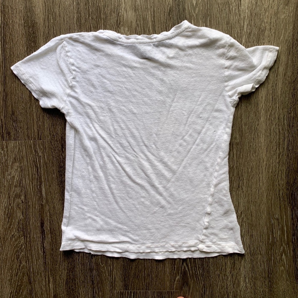 Forever 21 Short Sleeve T-shirt White Size Small - Picture 4 of 5